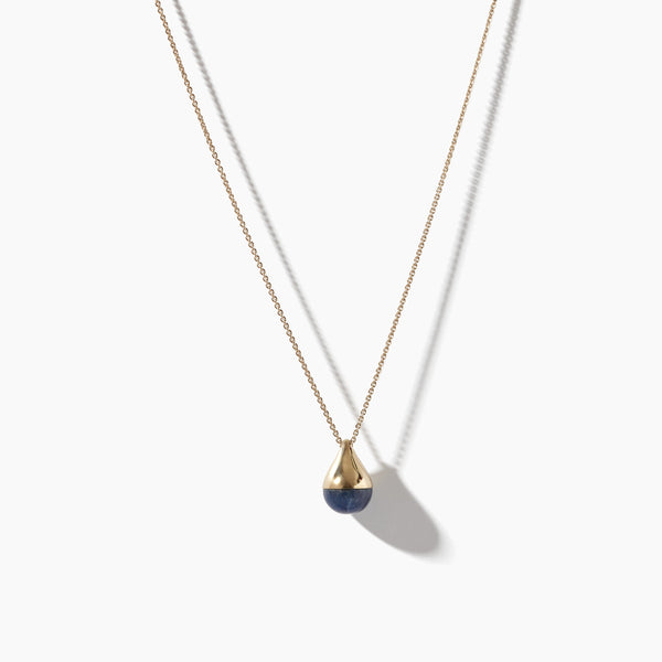 blue gem necklace 
