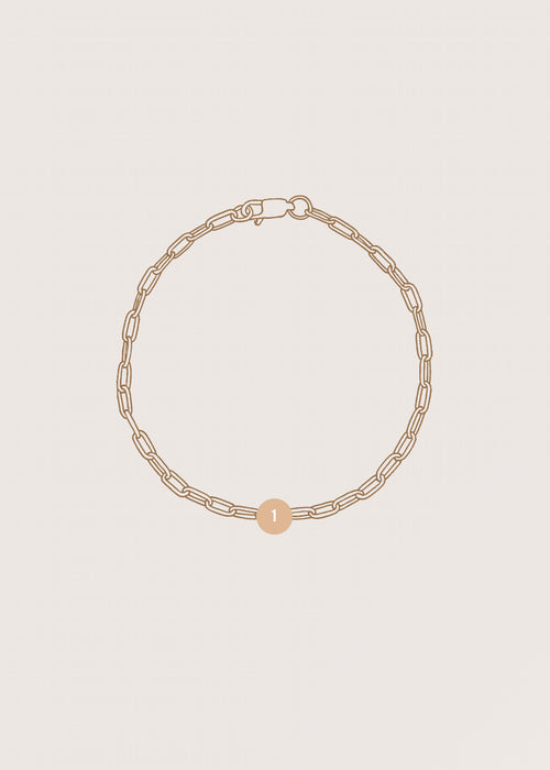 Diamond Charm Bracelet (Made To Order)