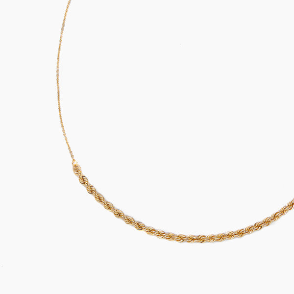 solid gold necklace