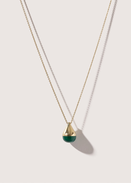 Stilla Green Onyx Necklace