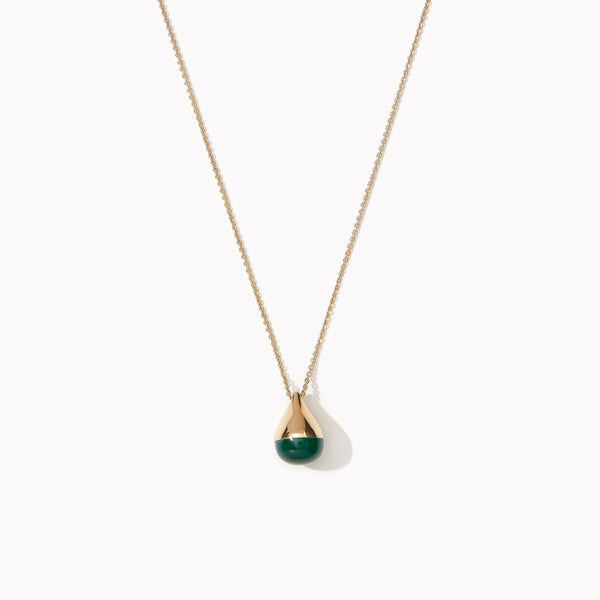 Stilla Green Onyx Necklace