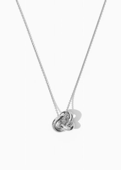 Silver Knot Necklace