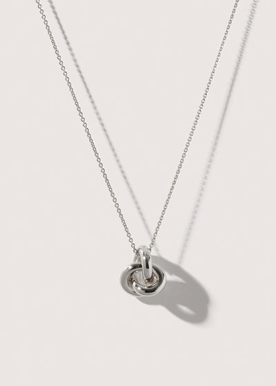 Silver Knot Necklace