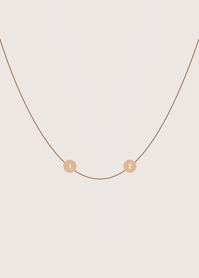 Personalised Initial Diamond Necklace (Made To Order)