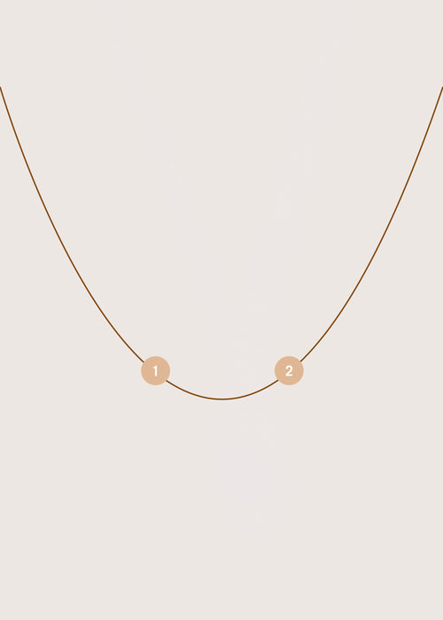 Personalised Initial Diamond Necklace (Made To Order)