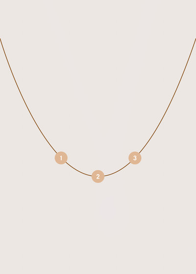 Personalised Tiny Diamond Tag Necklace