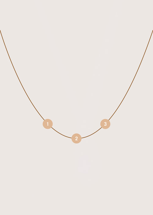 Personalised Tiny Diamond Tag Necklace