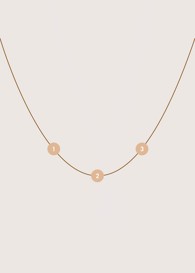 Personalised Initial Diamond Necklace