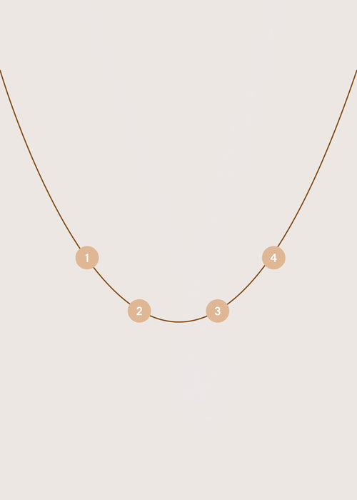 Personalised Tiny Diamond Tag Necklace