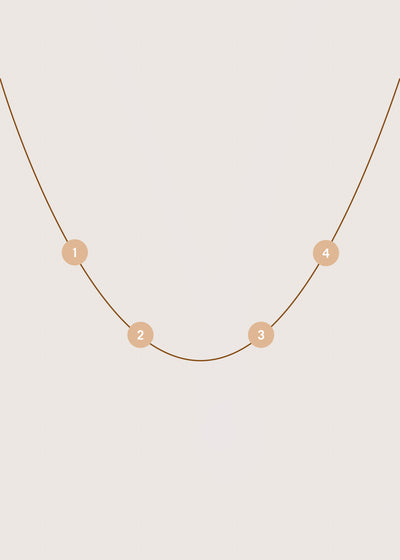 Personalised Initial Diamond Necklace