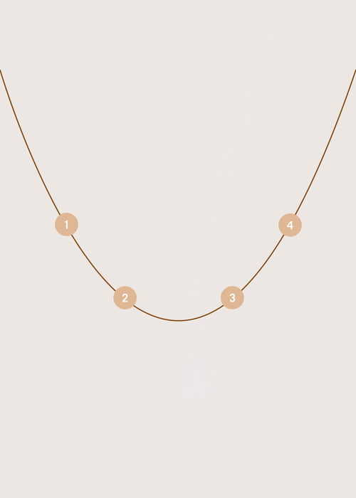 Personalised Initial Diamond Necklace