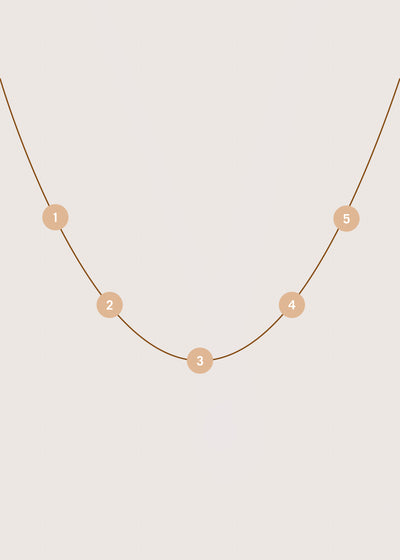 Personalised Initial Diamond Necklace