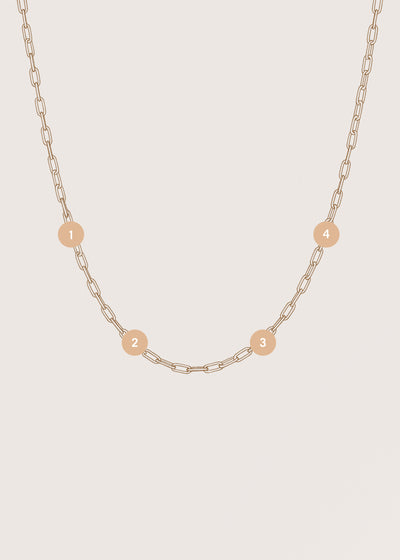 Personalised Initial Diamond Necklace (Made To Order)