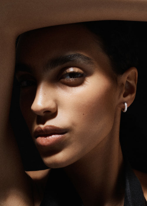 Small Diamond Quotidien Hoops