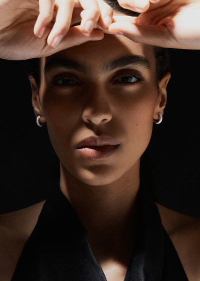 Small Diamond Quotidien Hoops