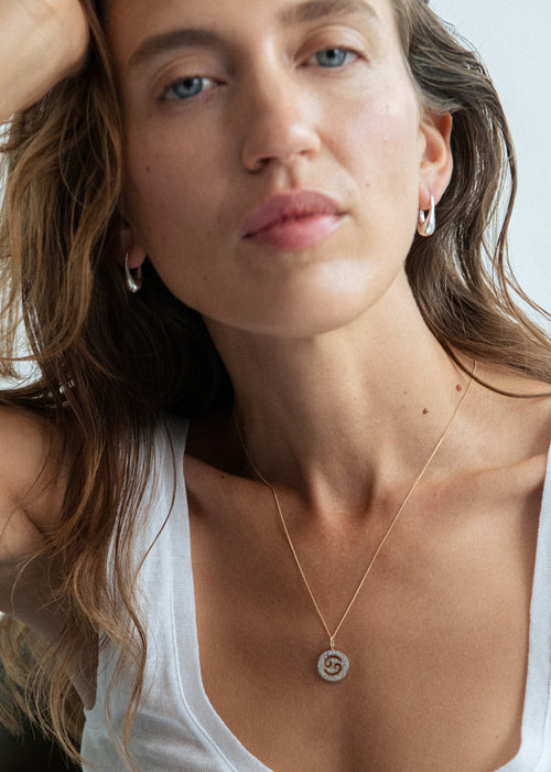 Diamond Zodiac Pendant