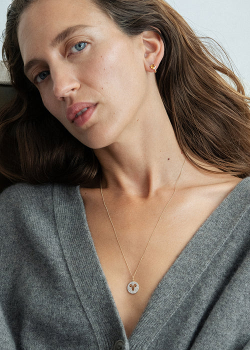 Diamond Zodiac Pendant