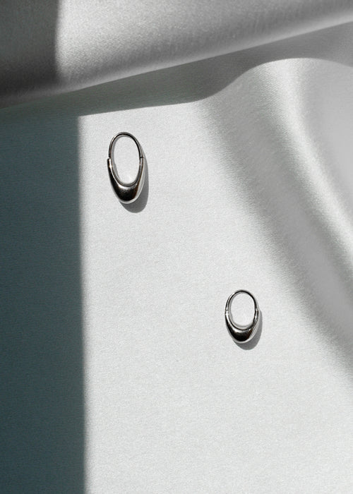 Small Roscida Drop Hoops