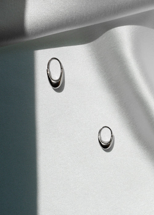 Roscida Drop Hoops Set