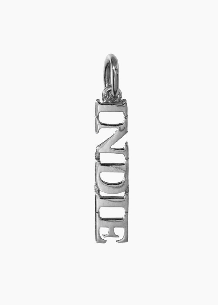 Personalised Silver Name Pendant