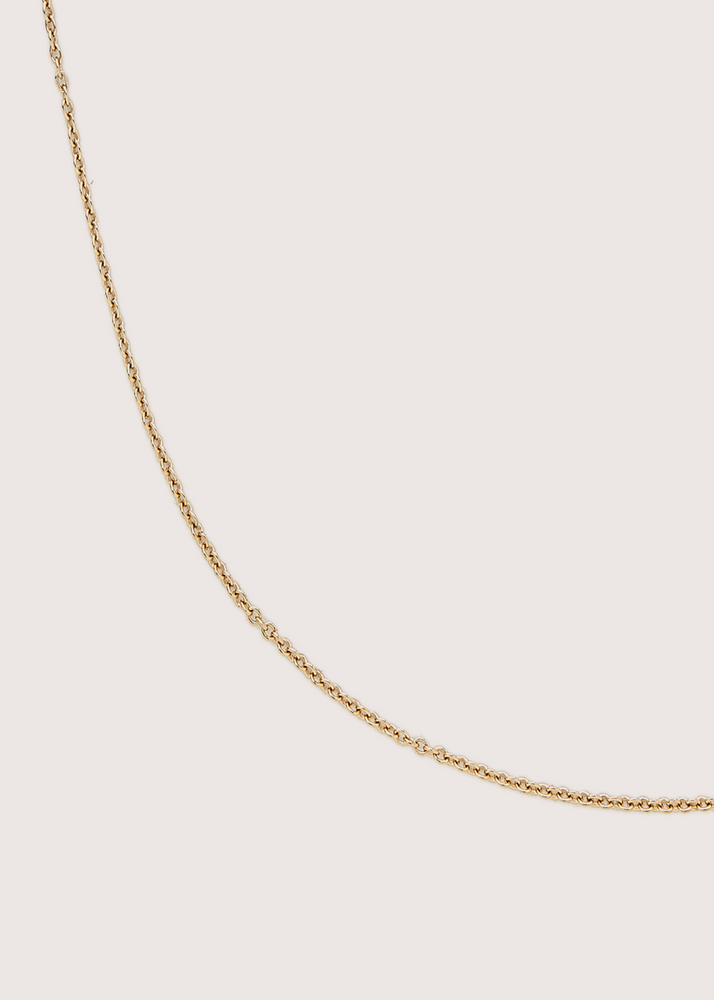 Solid Gold Cable Chain