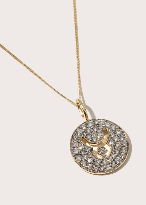Diamond Zodiac Pendant