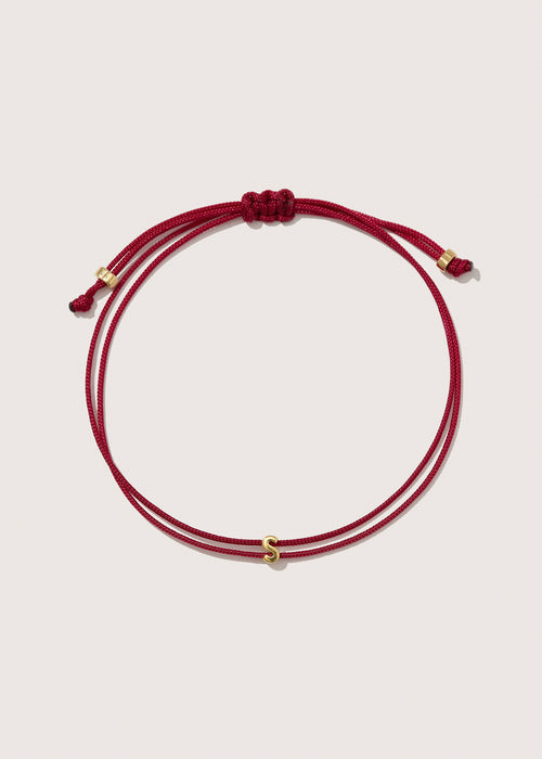 Totem Name Red Cord Bracelet (Made To Order)