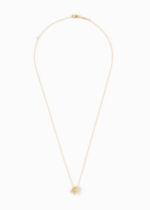 Vermeil Knot Necklace