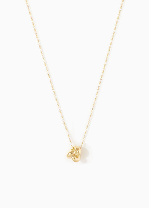 Vermeil Knot Necklace