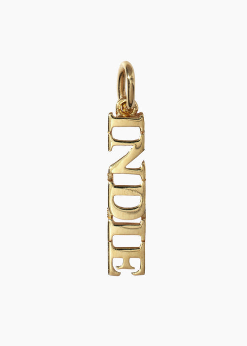Gold Vermeil Name Pendant (Made To Order)