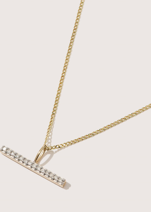 Vestige Diamond Toggle Necklace