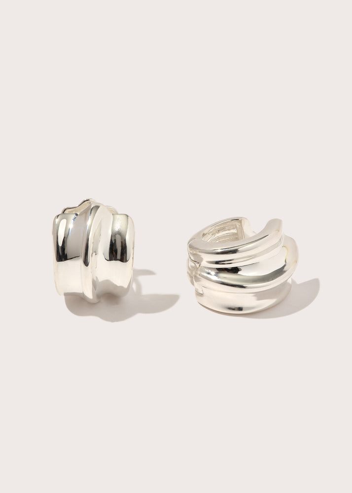 Small Wave Hoops