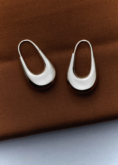 Roscida Silhouette Drop Hoops