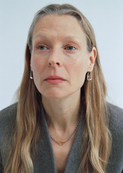 Roscida Silhouette Drop Hoops