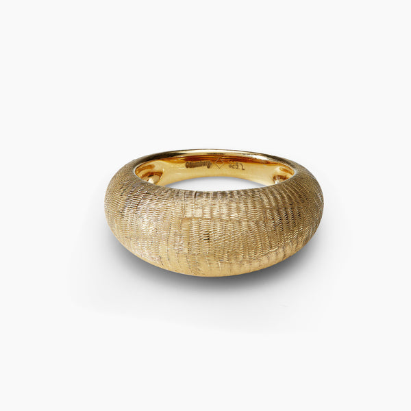 Textured Dome Ring