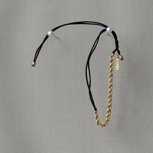 Fine Cord Twisted Bracelet