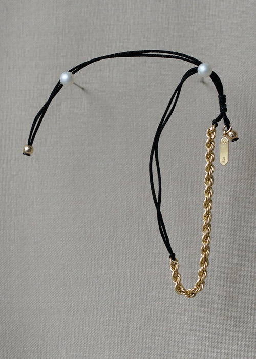 Fine Cord Twisted Bracelet