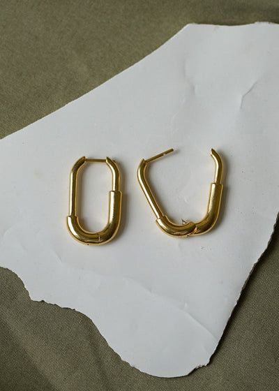 Otiumberg Lapillus drop earrings - Gold