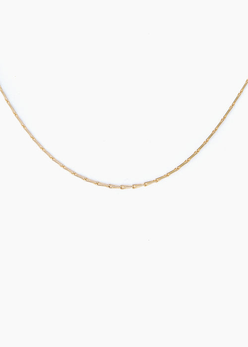 Solid Gold Barley Chain