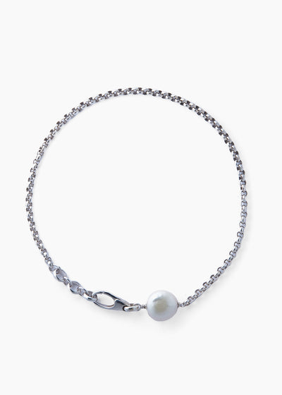 Carabiner Pearl Anklet