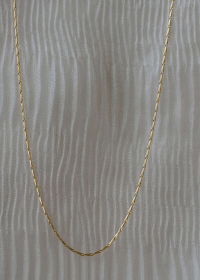 Solid Gold Barley Chain