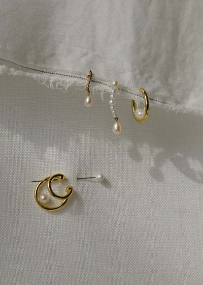 Pearl Drop Earrings