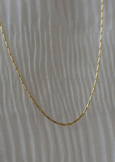 Solid Gold Barley Chain