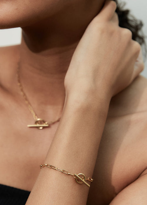 Love Link Necklace & Bracelet Set (Pre-order)
