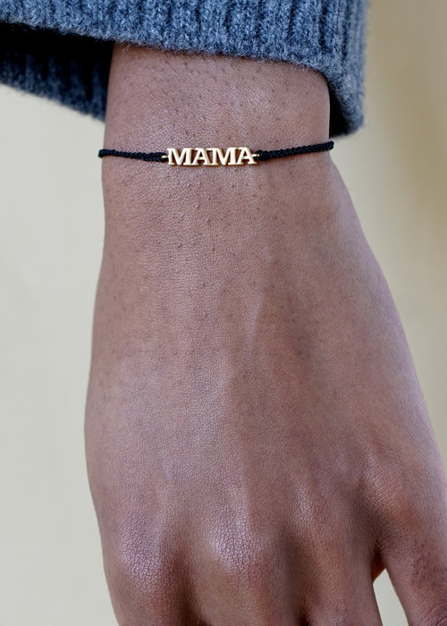MAMA Cord Bracelet