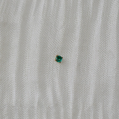 Emerald Threaded Stud